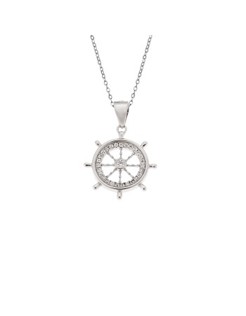 Μοτίφ Senza από ασήμι 925, Τιμόνι - SSR4280SR