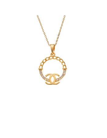 Κολιέ SENZA Gold Plated Ασήμι 925 - SSR4501GD