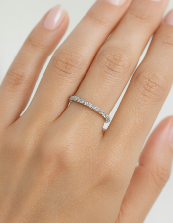 Δαχτυλίδι Senza ασήμι 925, βεράκι με ζιργκον - SSR4516SR