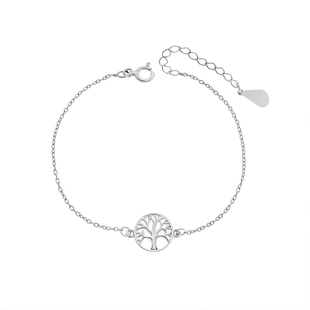 Βραχιόλι Γυναικείο Senza από ασήμι 925, δέντρο ζωής - SSR4607SR