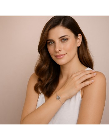 Βραχιόλι Γυναικείο Senza από ασήμι 925 - SSR4608SR