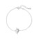 Βραχιόλι Γυναικείο Senza από ασήμι 925, μονόκερος - SSR4664SR