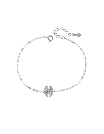 Βραχιόλι Γυναικείο Senza από ασήμι 925, "Chanel" - SSR4673SR