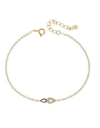 Βραχιόλι Γυναικείο Senza από επιχρυσωμένο ασήμι 925 - SSR4680GD