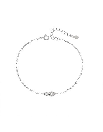 Βραχιόλι Γυναικείο Senza από ασήμι 925 - SSR4680SR