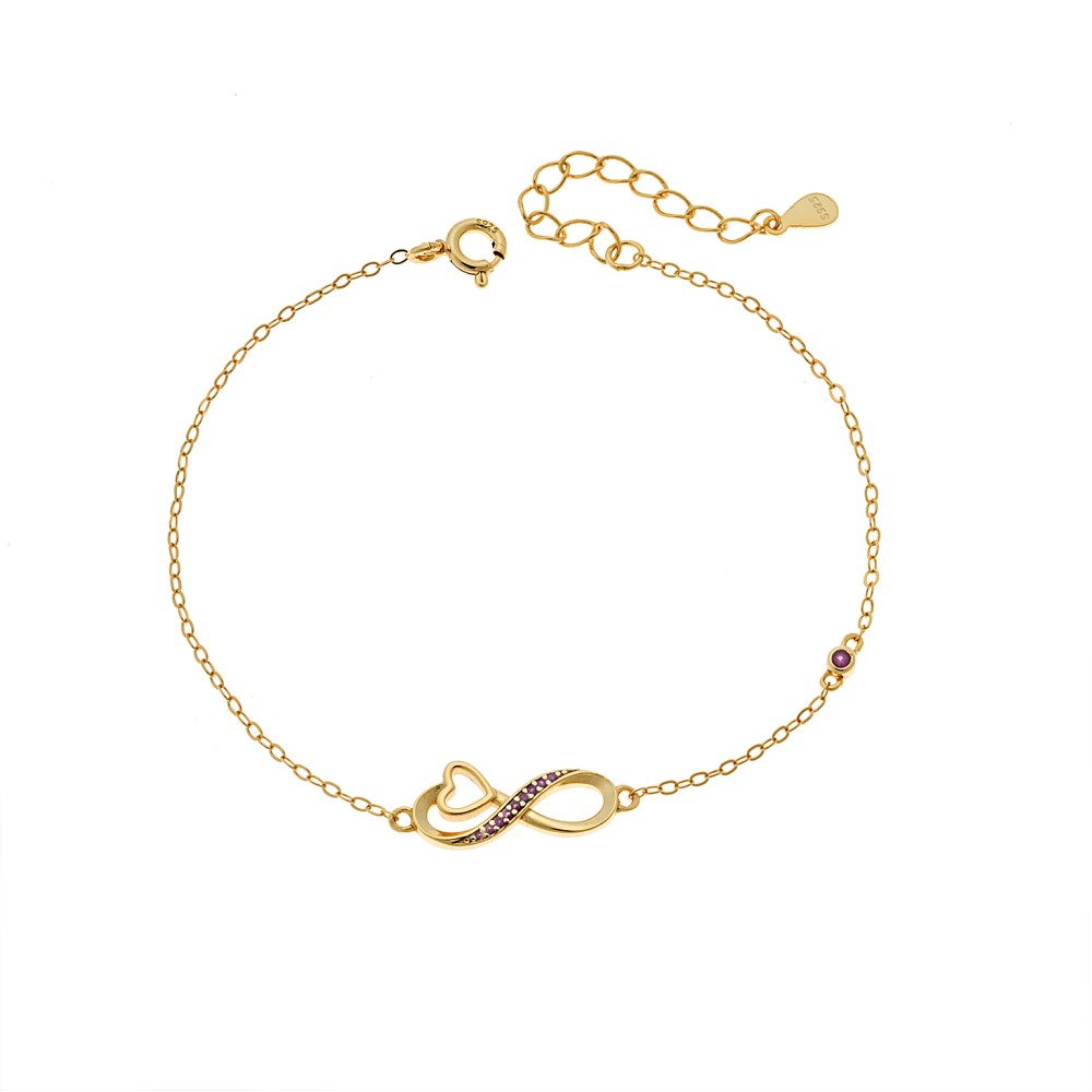 Βραχιόλι Γυναικείο Senza από επχρυσωμένο ασήμι 925, οβάλ περίγραμμα με πεταλούδα - SSR4683GF