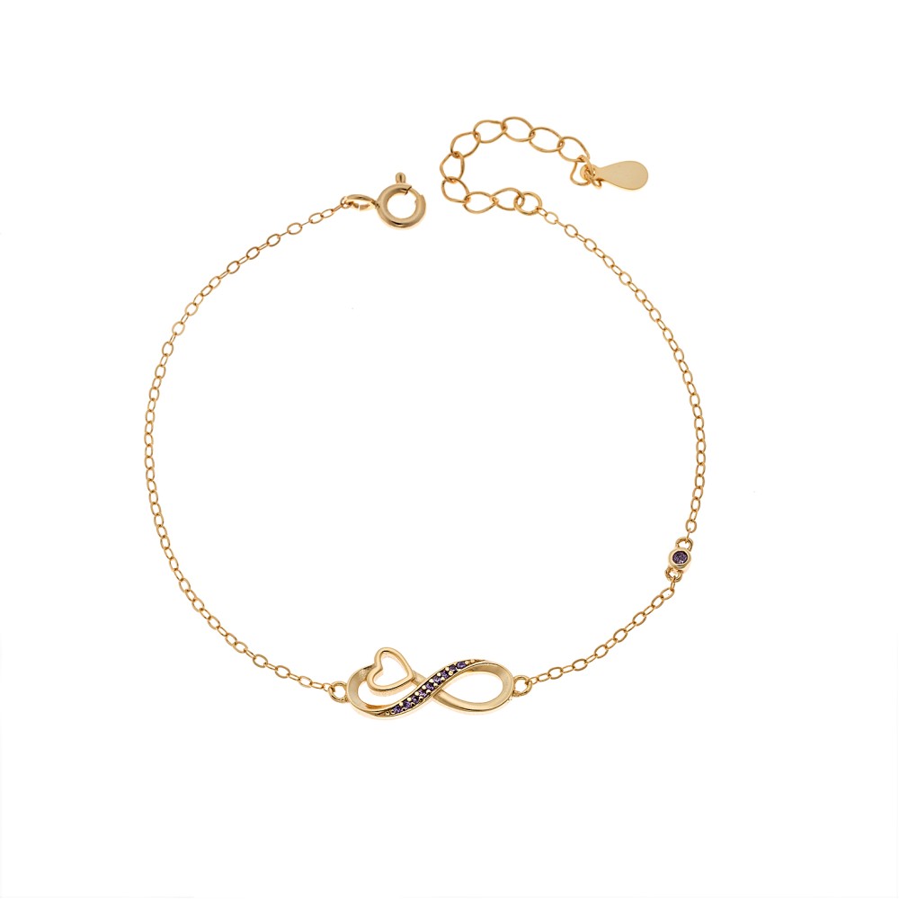 Βραχιόλι Γυναικείο Senza από επχρυσωμένο ασήμι 925, οβάλ περίγραμμα με πεταλούδα - SSR4683GPE