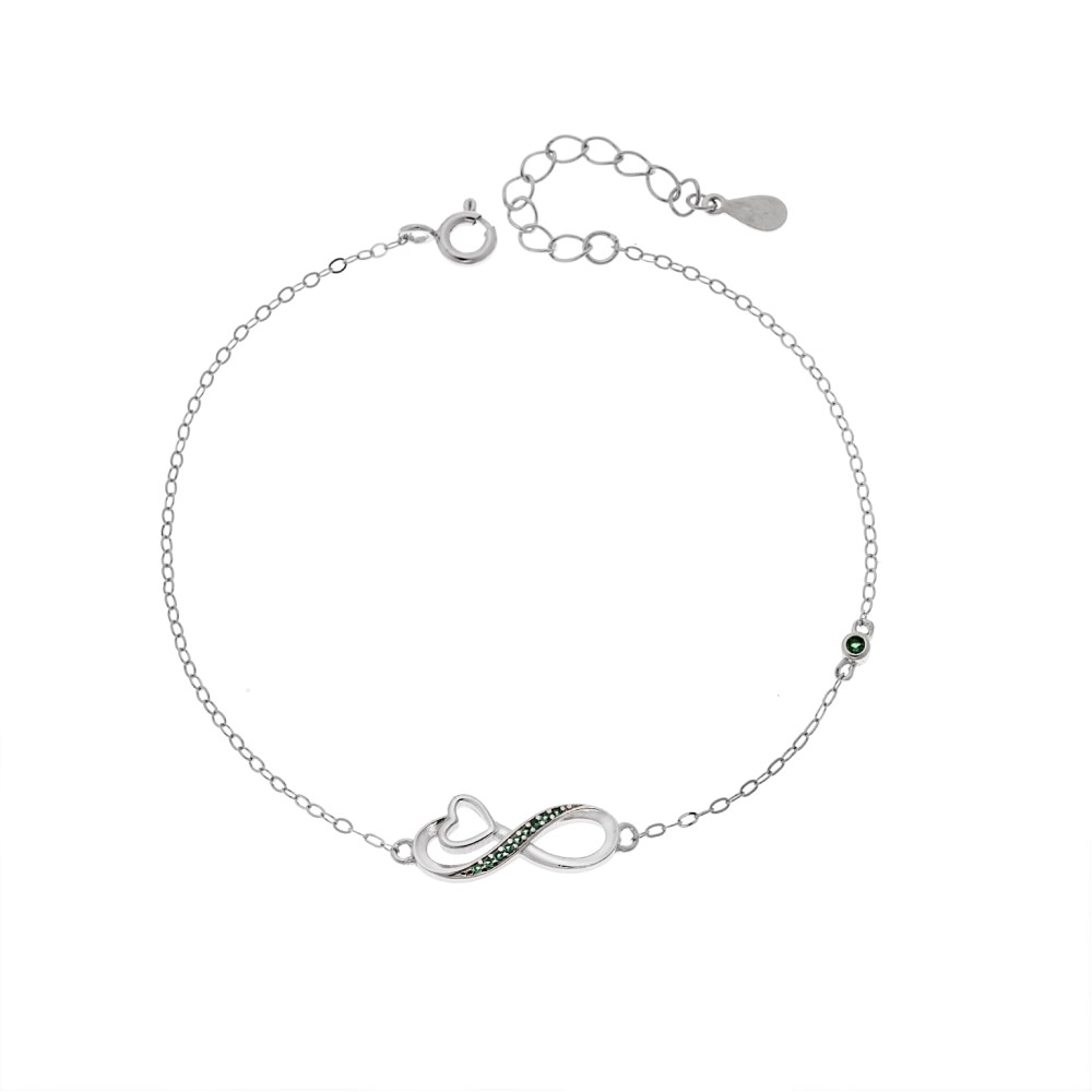 Βραχιόλι Γυναικείο Senza από ασήμι 925, οβάλ περίγραμμα με πεταλούδα - SSR4683SGN