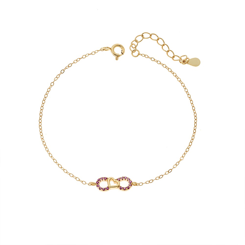 Βραχιόλι Γυναικείο Senza από επχρυσωμένο ασήμι 925, οβάλ περίγραμμα με πεταλούδα - SSR4684GF