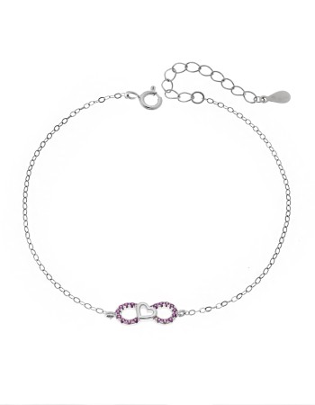 Βραχιόλι Γυναικείο Senza από ασήμι 925, οβάλ περίγραμμα με πεταλούδα - SSR4684SF