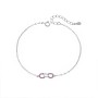 Βραχιόλι Γυναικείο Senza από ασήμι 925, οβάλ περίγραμμα με πεταλούδα - SSR4684SF