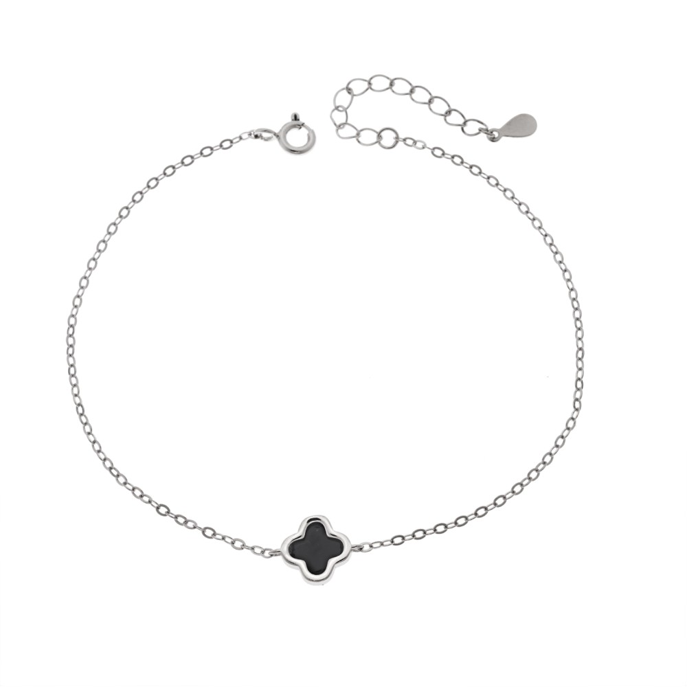 Βραχιόλι Γυναικείο Senza από ασήμι 925, σταυρουδάκι - SSR4685SBK