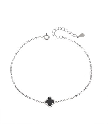 Βραχιόλι Γυναικείο Senza από ασήμι 925, σταυρουδάκι - SSR4685SBK