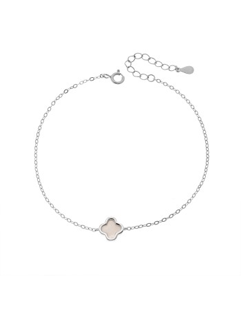 Βραχιόλι Γυναικείο Senza από ασήμι 925, σταυρουδάκι - SSR4685SWH