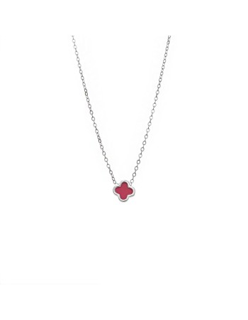 Κολιέ SENZA Ασήμι 925 , σταυρουδάκι - SSR4686SRD