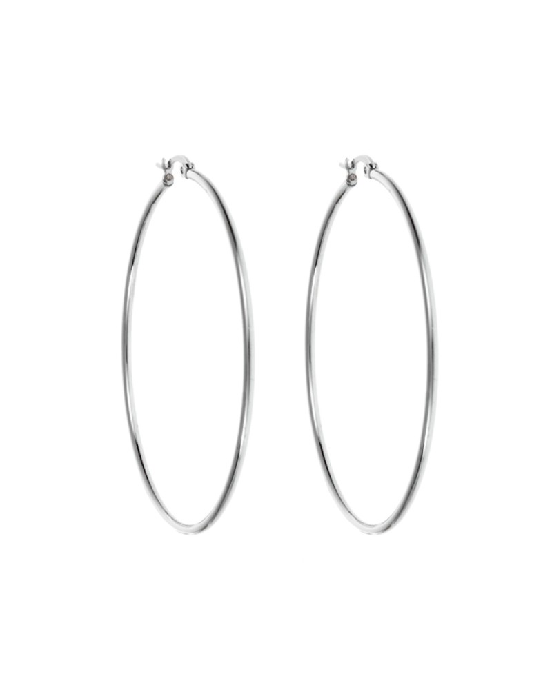 Σκουλαρίκια SENZA Steel 7cm - SSD2974SR