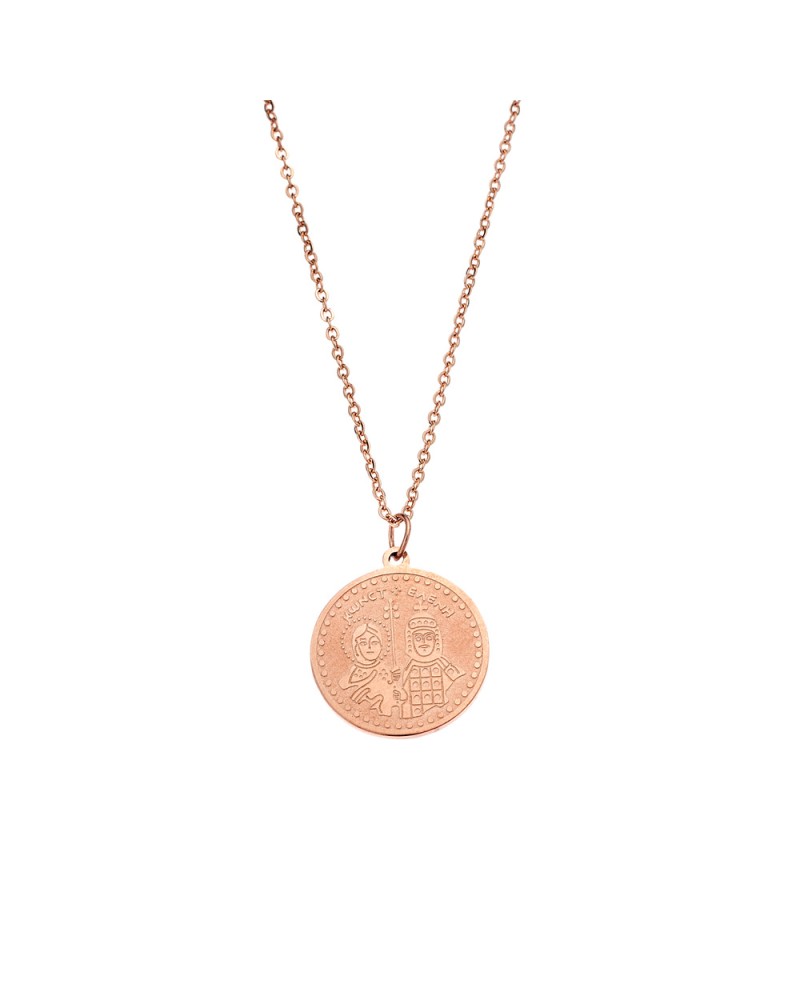 Κολιέ Γυναικείο SΕΝΖΑ Steel Rose Gold Plated - SSD3378RG