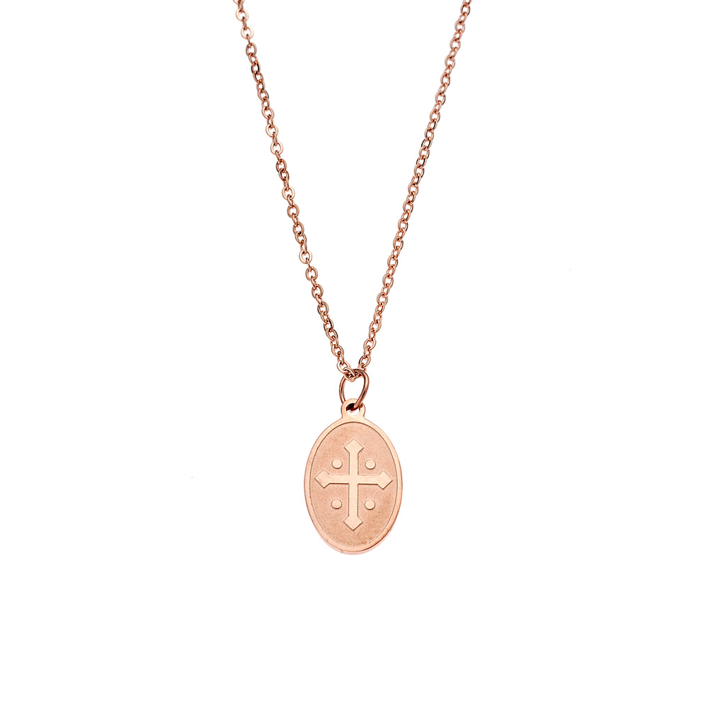 Κολιέ Γυναικείο SΕΝΖΑ Steel Rose Gold Plated - SSD3380RG