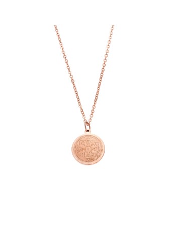 Κολιέ Γυναικείο SΕΝΖΑ Steel Rose Gold Plated - SSD3381RG