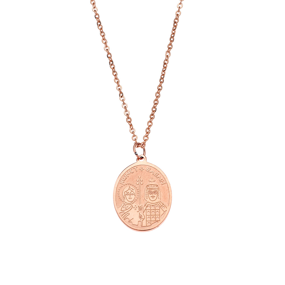 Κολιέ Γυναικείο SΕΝΖΑ Steel Rose Gold Plated - SSD3383RG