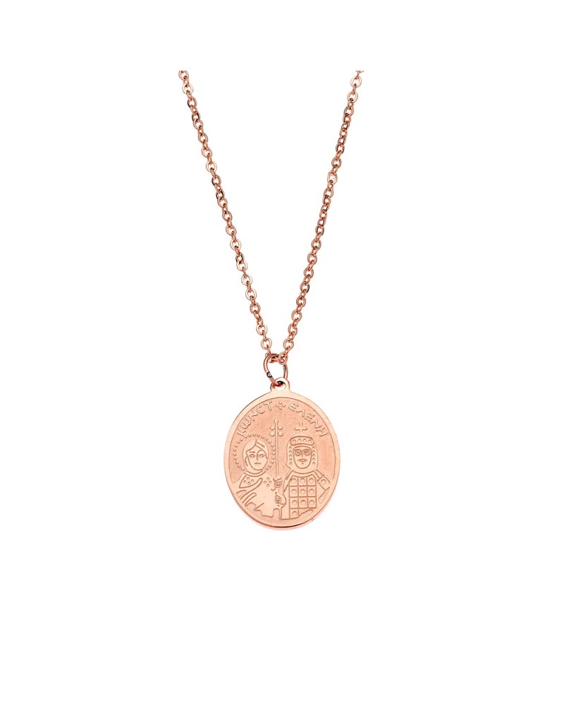 Κολιέ Γυναικείο SΕΝΖΑ Steel Rose Gold Plated - SSD3383RG