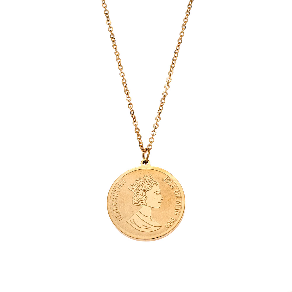 Κολιέ Γυναικείο SΕΝΖΑ Steel Gold Plated - SSD3384GD