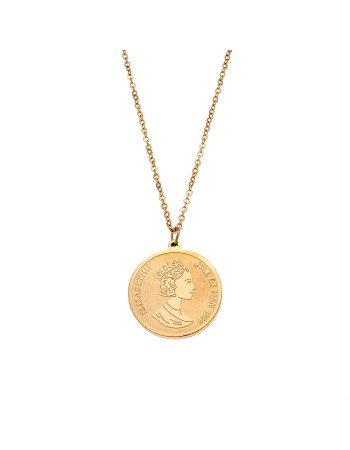 Κολιέ Γυναικείο SΕΝΖΑ Steel Gold Plated - SSD3384GD