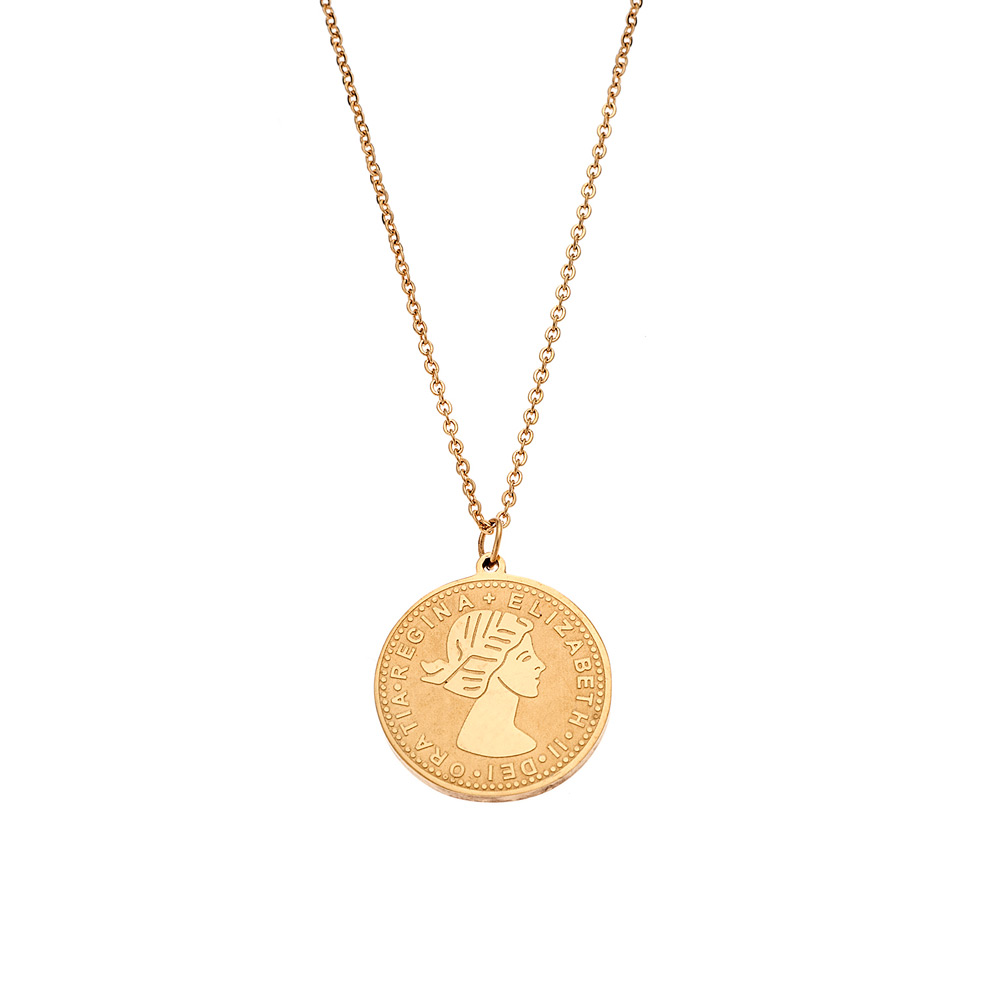 Κολιέ Γυναικείο SΕΝΖΑ Steel Gold Plated - SSD3385GD