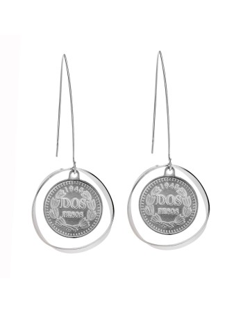 Σκουλαρίκια SENZA Steel - SSD3428SR