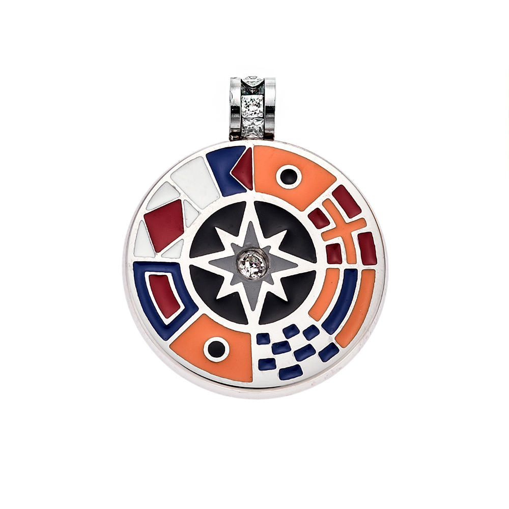 Μενταγιόν Ανδρικό SΕΝΖΑ Steel - SSD3878