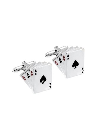 Μανικετόκουμπα SENZA Silver Brass - SSD3947