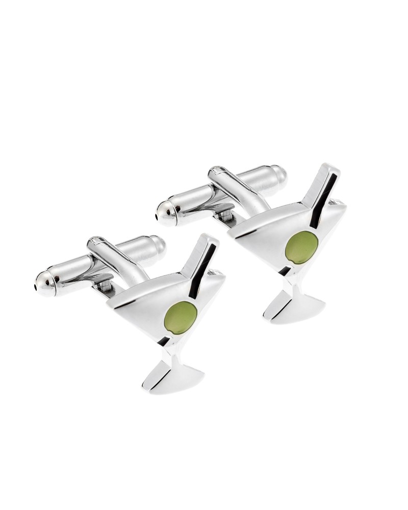 Μανικετόκουμπα SENZA Silver Brass - SSD3987