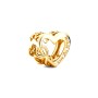 Charm Silver Me, από Ασήμι 925, Gold Love you mom - 50178
