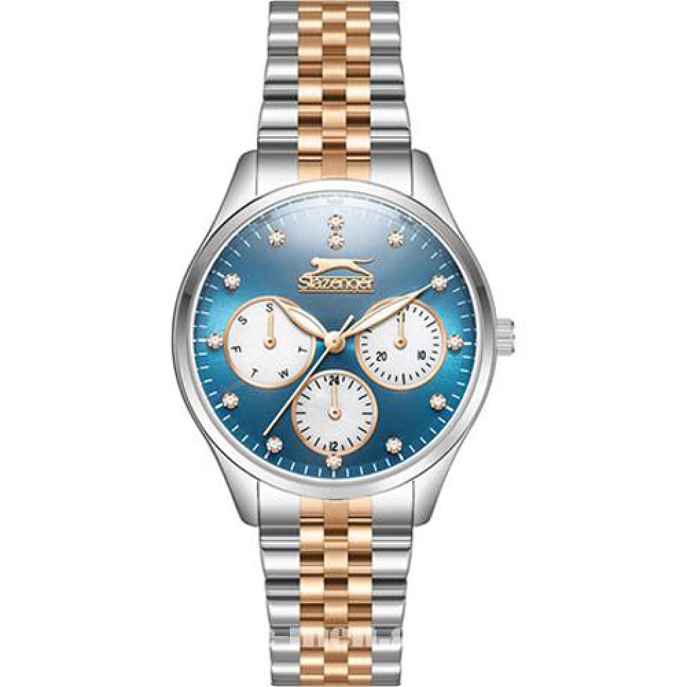 Ρολόι SLAZENGER Ladies Two Tone Stainless Steel Bracelet - SL.09.2404.4.06