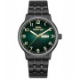 Ρολόι SLAZENGER Gents Green Deal Black Stainless Steel Bracelet - SL.09.2560.2.02