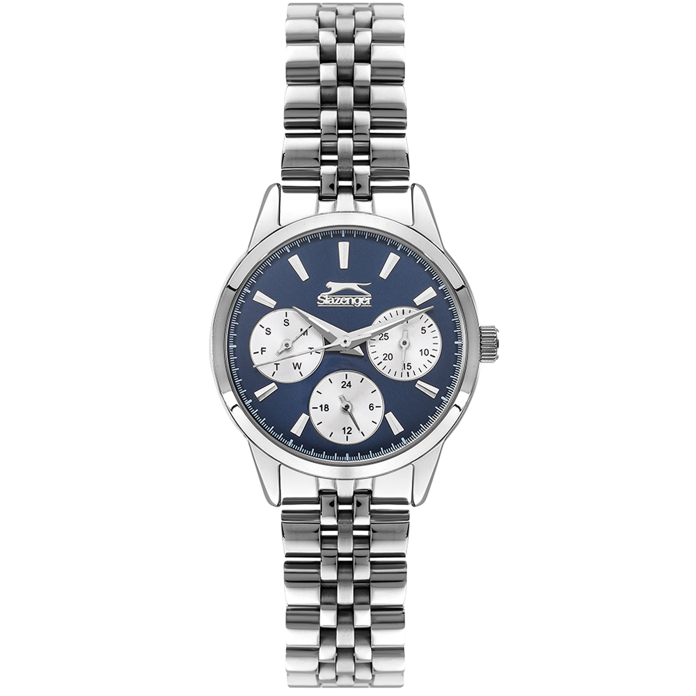 Ρολόι SLAZENGER Crystals Rose Gold Stainless Steel Bracelet - SL.09.6533.4.03