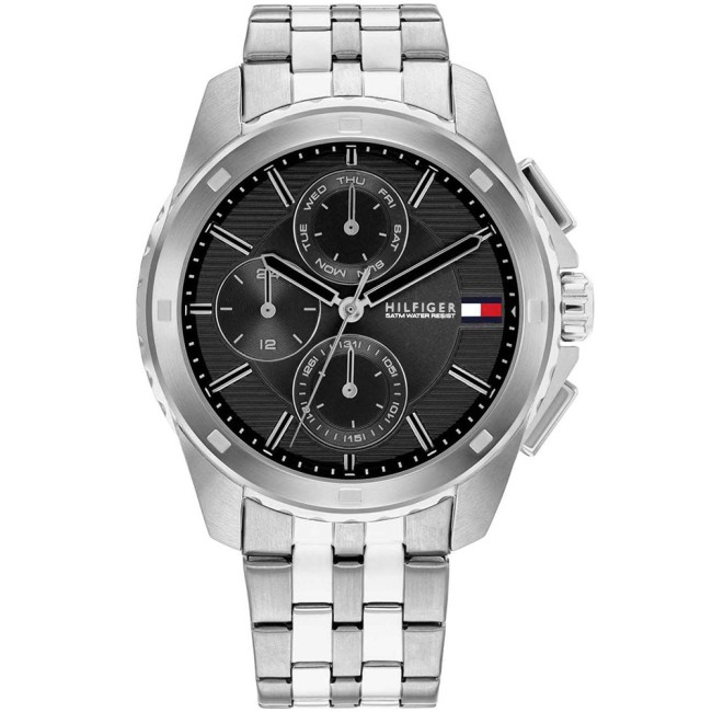 Ρολόι TOMMY HILFIGER Tyler Silver Stainless Steel Bracelet - 1710620