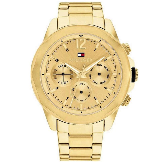 Ρολόι TOMMY HILFIGER Lars Gold Plated Stainless Steel Bracelet 1792060 - 1792060