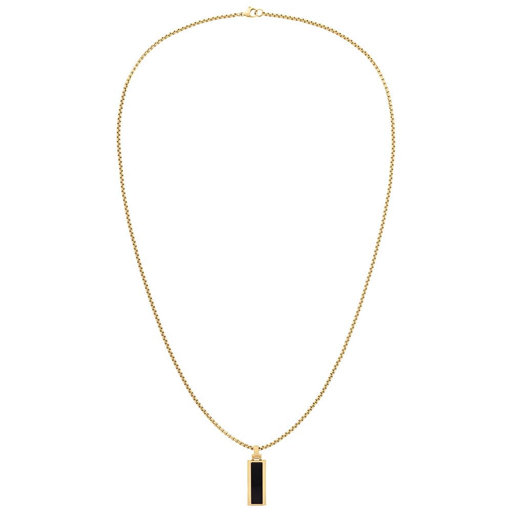 Ανδρικό Κολιέ TOMMY HILFIGER Επίχρυσο από Ανοξείδωτο Ατσάλι - 2790541