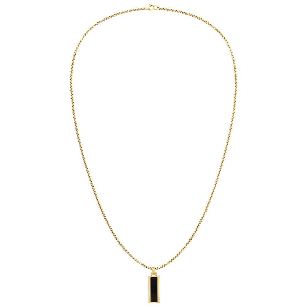 Ανδρικό Κολιέ TOMMY HILFIGER Επίχρυσο από Ανοξείδωτο Ατσάλι - 2790541