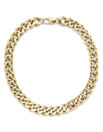 Ανδρικό Κολιέ TOMMY HILFIGER Επίχρυσο από Ανοξείδωτο Ατσάλι - 2790636