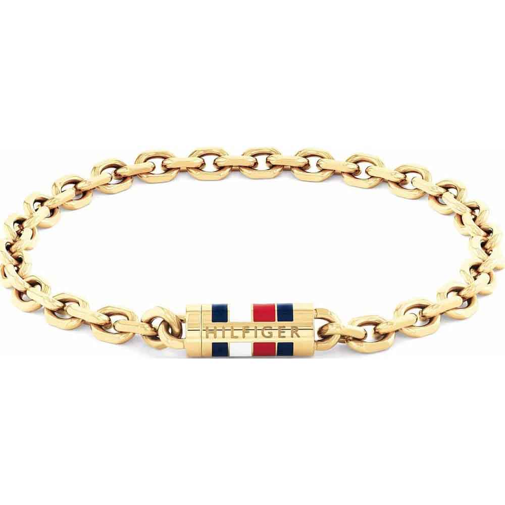 Βραχιόλι TOMMY HILFIGER Επίχρυσο από Ανοξείδωτο Ατσάλι - 2790653