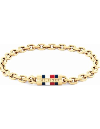 Βραχιόλι TOMMY HILFIGER Επίχρυσο από Ανοξείδωτο Ατσάλι - 2790653