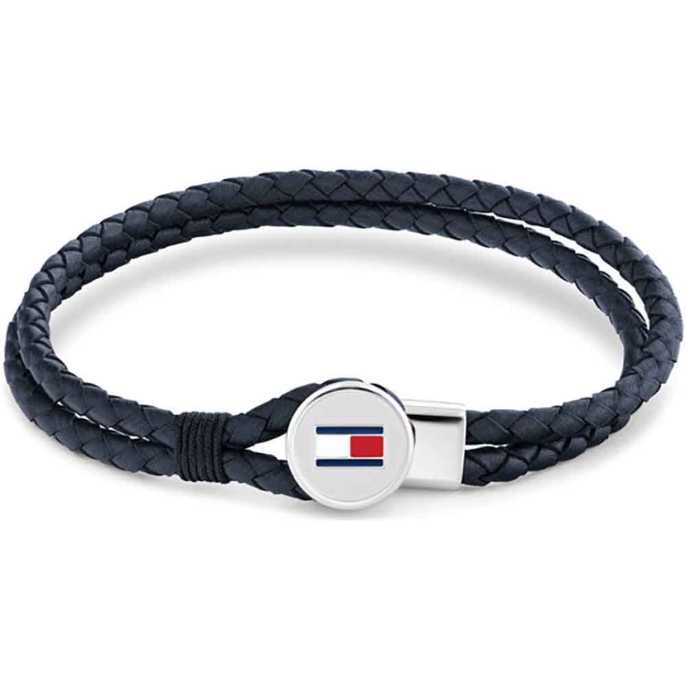 Βραχιόλι TOMMY HILFIGER Stainless Steel Leather - 2790656