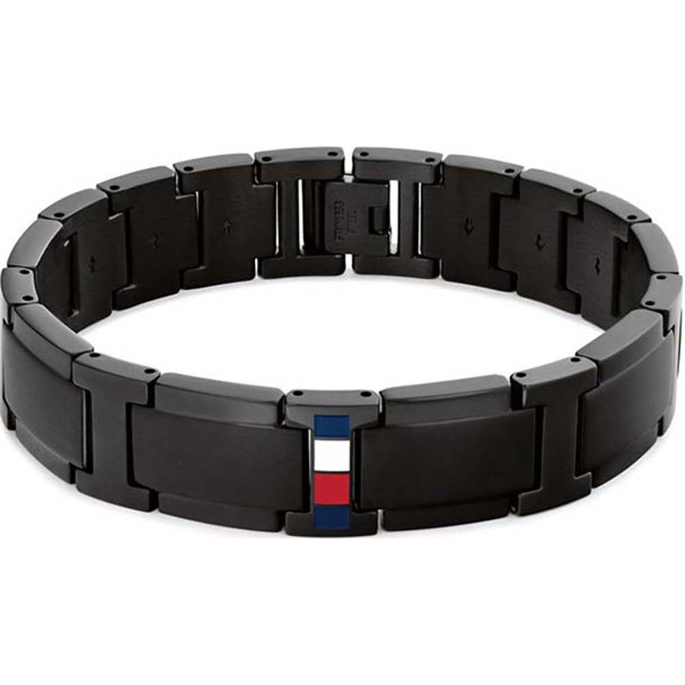 Βραχιόλι TOMMY HILFIGER Μαύρη από Ανοξείδωτο Ατσάλι - 2790659