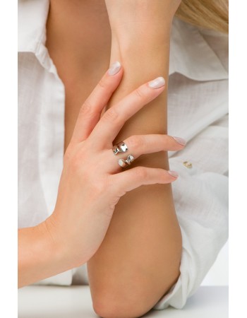 Δαχτυλίδι Visetti Stainless Steel Open Ring - 22A-RG003S