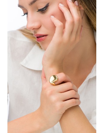 Δαχτυλίδι VISETTI Gold Plated Stainless Steel - 22A-RG004G