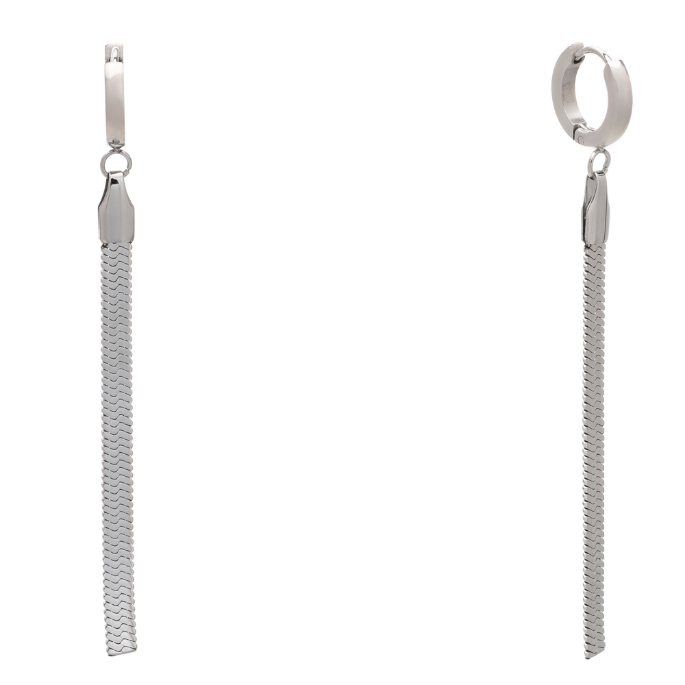 Σκουλαρίκια Visetti Stainless Steel Snake Chain - 22A-SC033S