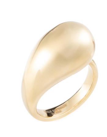 Δαχτυλίδι VISETTI Stainless Steel Gold Plated, σταγόνα - 42K-RG029G