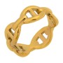 Δαχτυλίδι Visetti Gold Plated Stainless Steel Chain - SU-WRG010G